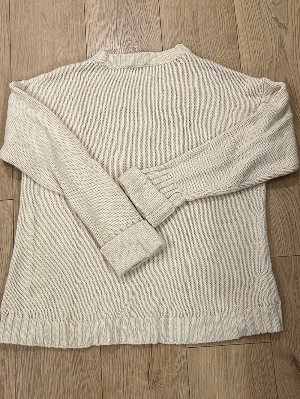 Show Me Your MuMu Fireside Cream American Flag Sweater XL - Picture 6 of 9